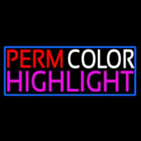 Perm Color Highlight Neontábla
