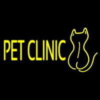 Pet Clinic Neontábla