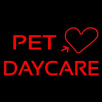 Pet Daycare Neontábla