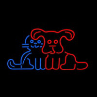 Pet Dog Logo Neontábla