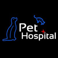 Pet Hospital Neontábla