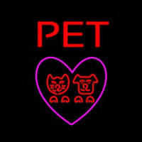 Pet Love Neontábla