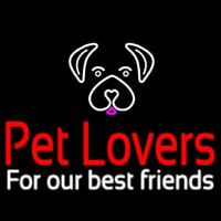 Pet Lovers Neontábla