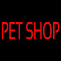 Pet Shop Block Neontábla