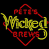 Petes Wicked Brews Neontábla
