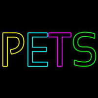 Pets Neontábla