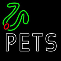 Pets Neontábla