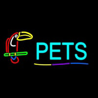 Pets With Logo Neontábla