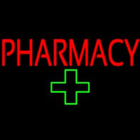 Pharmacy Plus Logo Neontábla