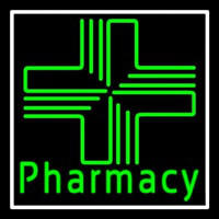 Pharmacy With Plus Logo Neontábla