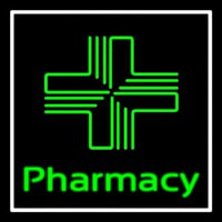 Pharmacy With Plus Logo Neontábla