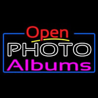 Photo Albums With Open 4 Neontábla