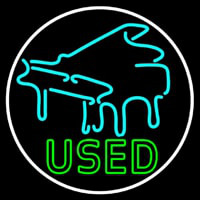 Piano Used Neontábla