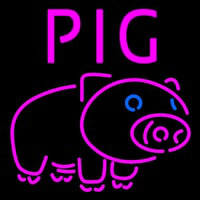 Pig Logo Neontábla