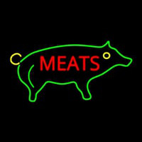 Pig Meats Neontábla