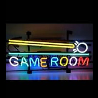Pinball Gameroom Neontábla