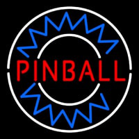 Pinball Here Neontábla