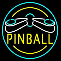 Pinball Logo 2 Neontábla