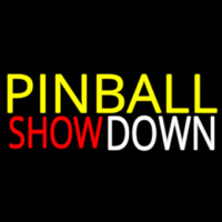 Pinball Showdown 2 Neontábla