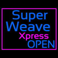 Pink Border Super Weave Xpress Open Neontábla