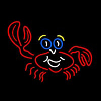 Pink Crab Logo 1 Neontábla