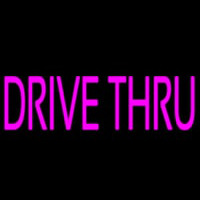 Pink Drive Thru Neontábla