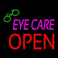 Pink Eye Care Block Open Neontábla