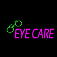 Pink Eye Care Logo Neontábla