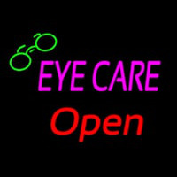 Pink Eye Care Red Open Logo Neontábla