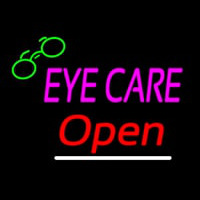 Pink Eye Care Red Open Neontábla