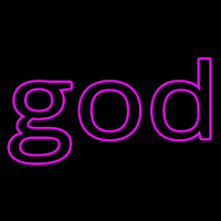 Pink God Neontábla