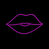 Pink Lips Neontábla
