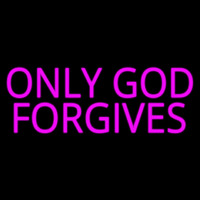 Pink Only God Forgives Neontábla