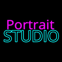 Pink Portrait Studio Neontábla