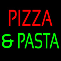Pizza And Pasta Red And Green Neontábla