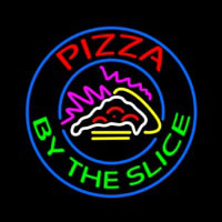 Pizza By The Slice Neontábla