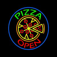 Pizza Open Neontábla