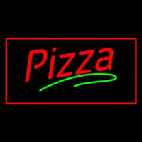 Pizza Red Border Neontábla