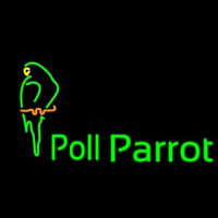 Poll Parrot Logo Neontábla