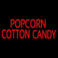 Popcorn Cotton Candy Neontábla