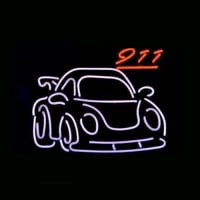 Porsche 911 Gt2 Car Dealer Sör Kocsma Neontábla