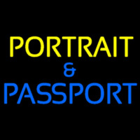 Portrait And Passport Neontábla