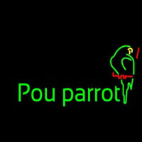 Pou Parrot Neontábla