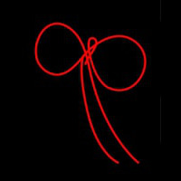 Pow Style Tie Logo Neontábla