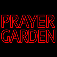 Prayer Garden Neontábla