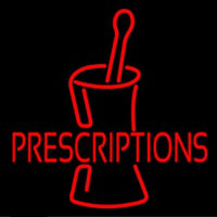 Prescriptions Neontábla