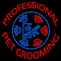 Professional Pet Grooming Neontábla