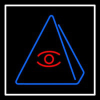 Psychic Eye Pyramid Neontábla