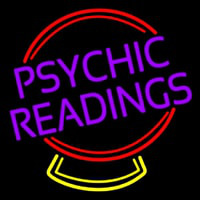 Psychic Reading Logo Neontábla