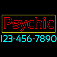 Psychic With Phone Number Neontábla